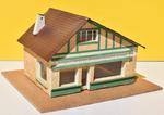 Cropsy Maquette en carton et bois Villa des fleurs Ref 740