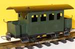 Allard Jean Rene Train Tortillard voiture passagers tole verte