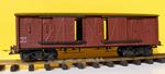 Fex Miniatrain Couvert a Bestiaux 4 portes a bogies