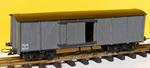 Fex Miniatrain Couvert bestiaux 2 portes a bogies
