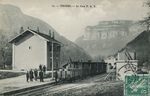 Carte postale ancienne Gare Saint-Jeoire-en-Faucigny