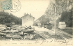 Carte postale ancienne Gare Saint-Jeoire-en-Faucigny