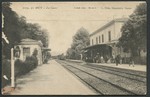 Carte postale ancienne Gare de Toulon Var