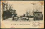 Carte postale ancienne Gare de Toulon Var