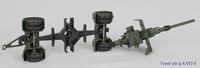 Vends Dinky-Toys Militaire Mobile sur roues Canon Gun 88mm