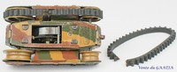 Mrklin mcanique Char Tank 10cm