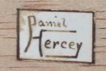 Maquettes anciennes signees Hercey Daniel