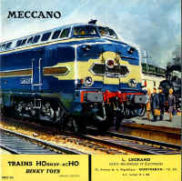 HOrnby Petit catalogue Meccano 1963 