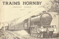 Catalogue Hornby 1930-1931 a consulter