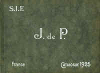 Consultation gratuite JdeP SIF Catalogue 1925