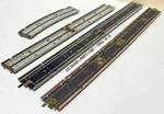 Train VB comparatif des 3 types de voies a 2 fils de rail